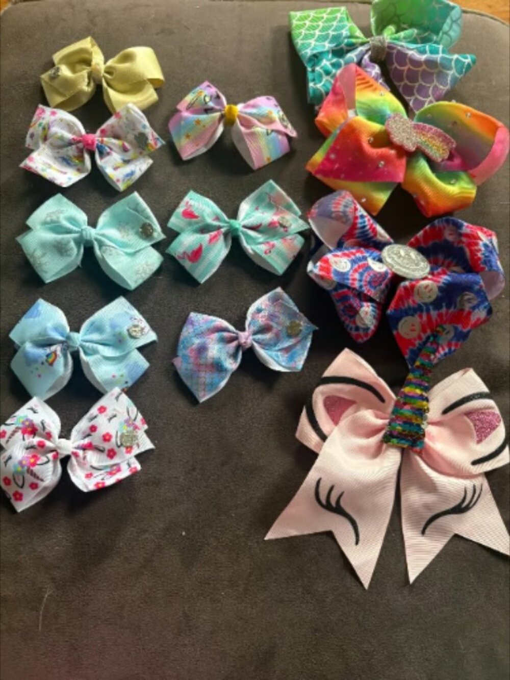 Lot of 12 Jojo Siwa Hair Bows